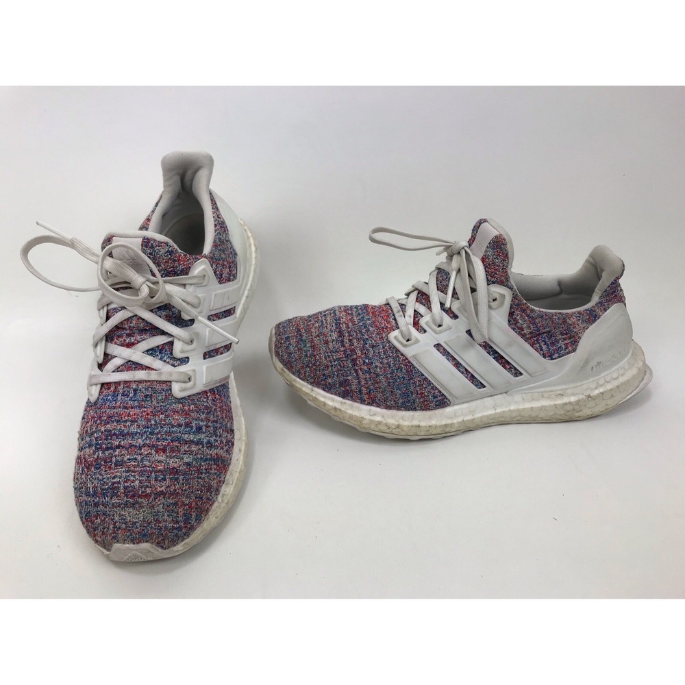 Adidas Ultraboost 4.0 White Multicolor Men's Size 6 F34036 Ultra Boost‎ Running